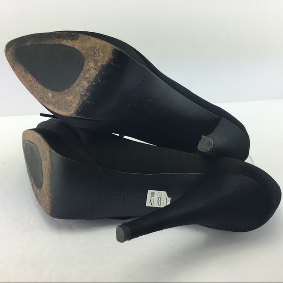 Pura Lopez Black High Heel with Lace - Picture 6 of 8